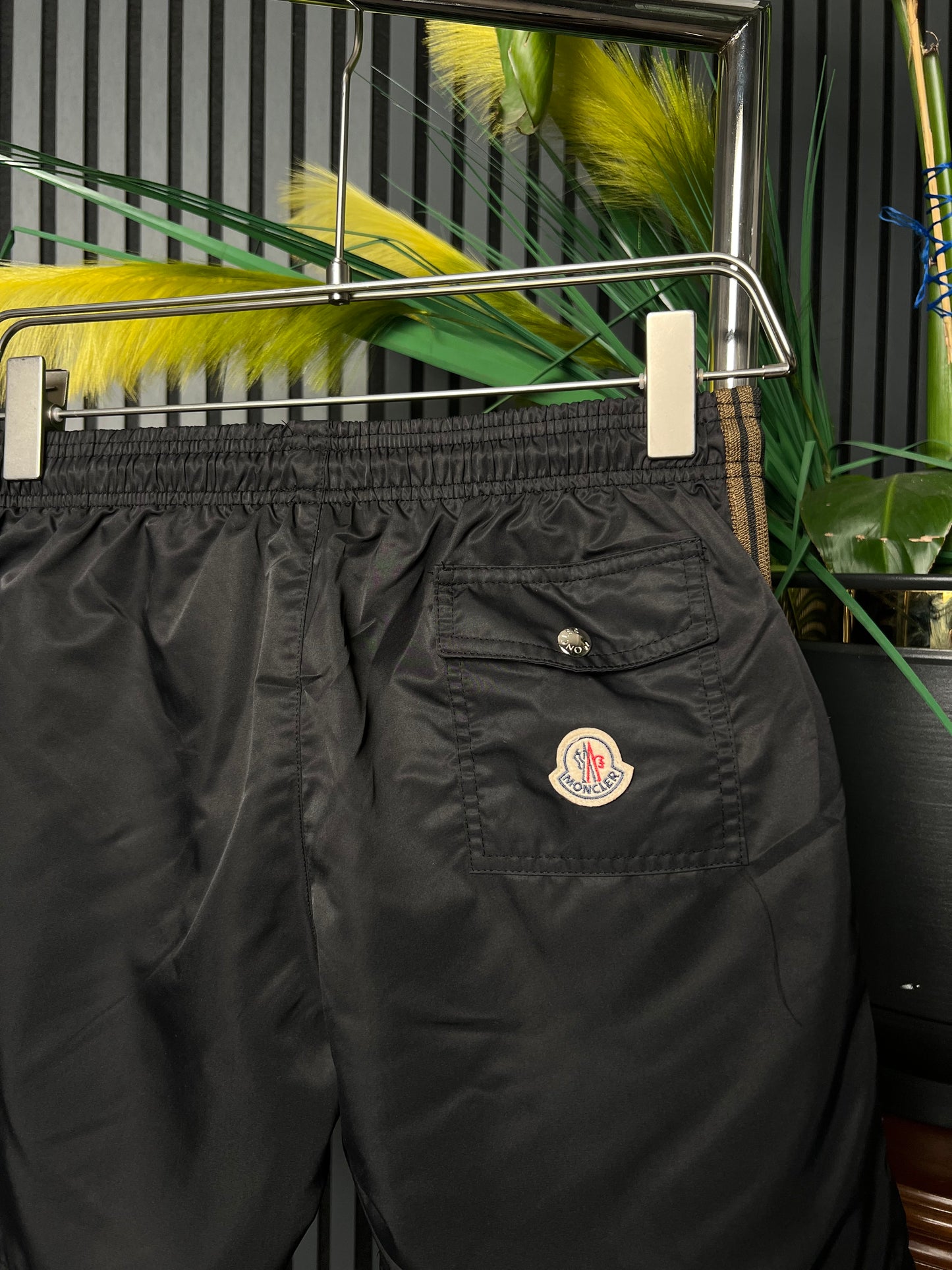 Moncler Side-Stripe Swim Short For Men