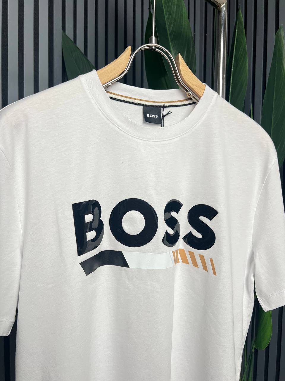 BOSS Logo Black Tshirt For Men