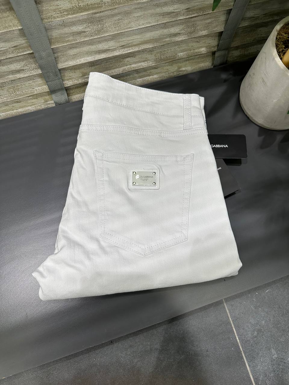 Dolce&Gabbana White Jeans For Men