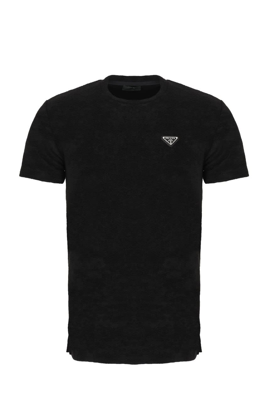 Terry Black Tshirt For Men