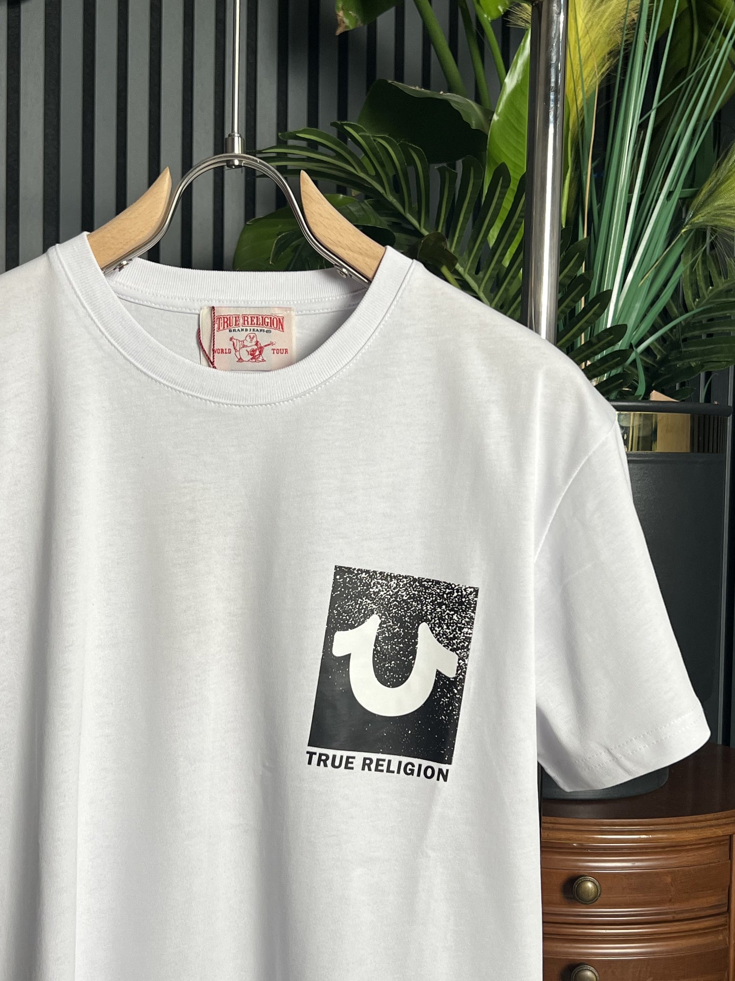 True Religion White Tshirt For Men