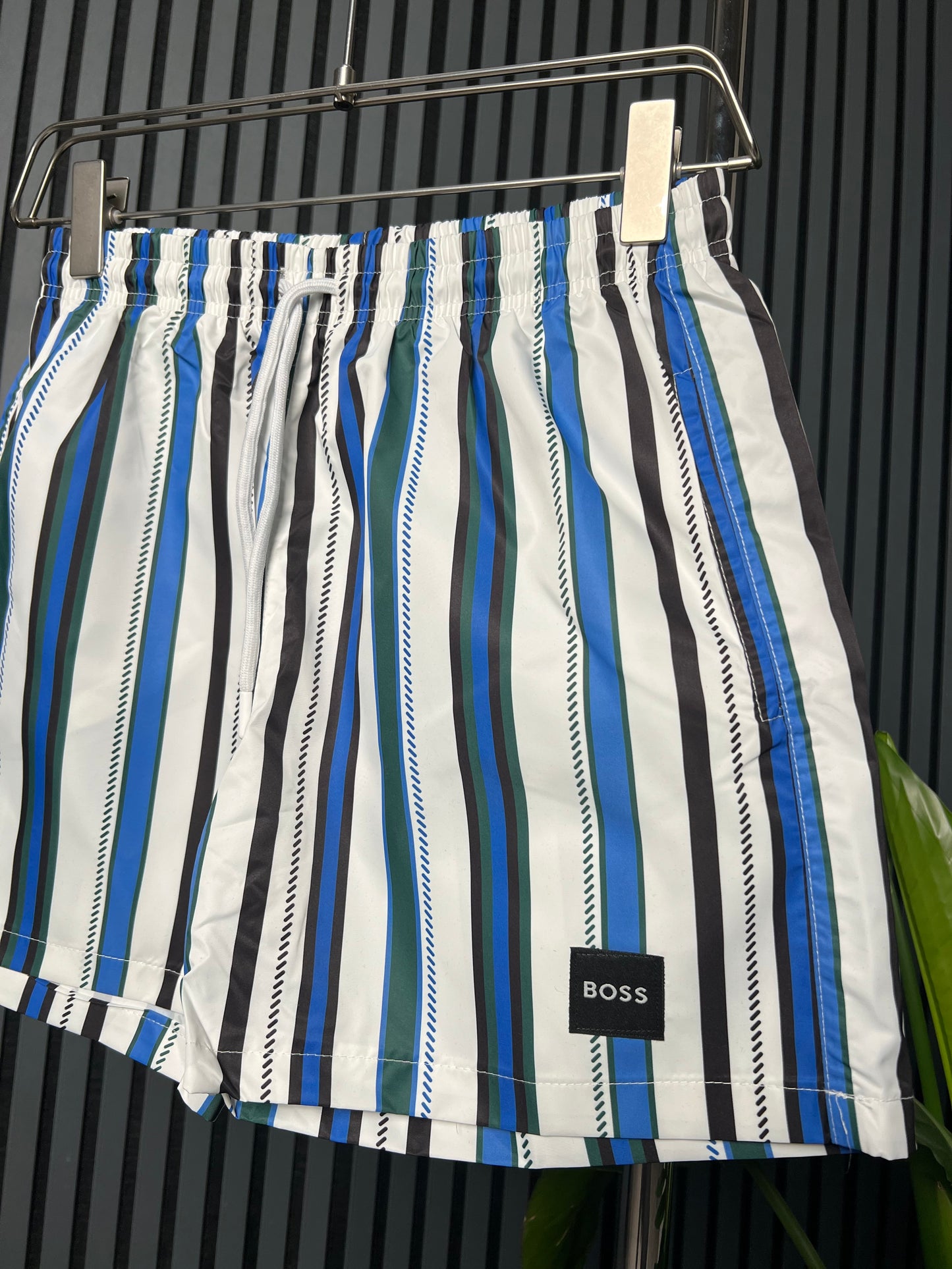 BOSS Striped Swim Short For Men