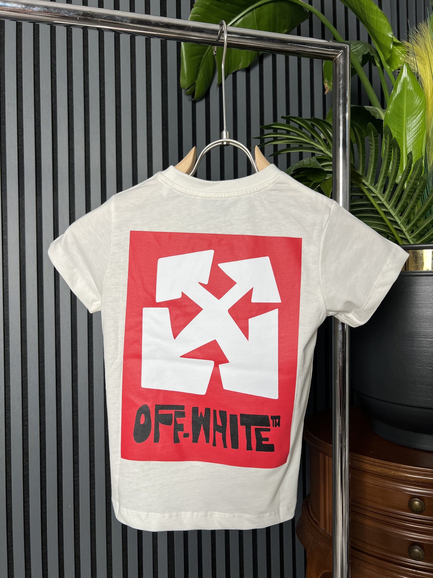 Offwhite Tshirt For Kids