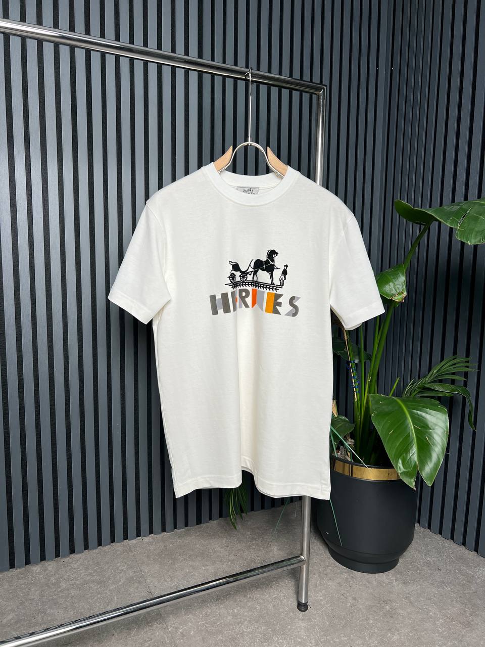 Hermes Offwhite Tshirt For Men