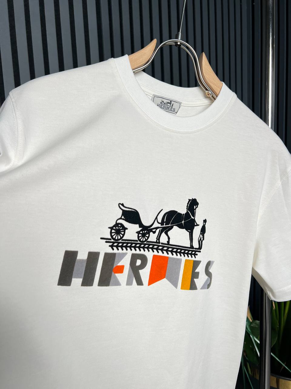 Hermes Offwhite Tshirt For Men