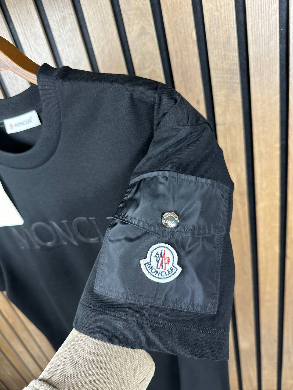 Moncler Shoulder Pocket Tshirt For Men