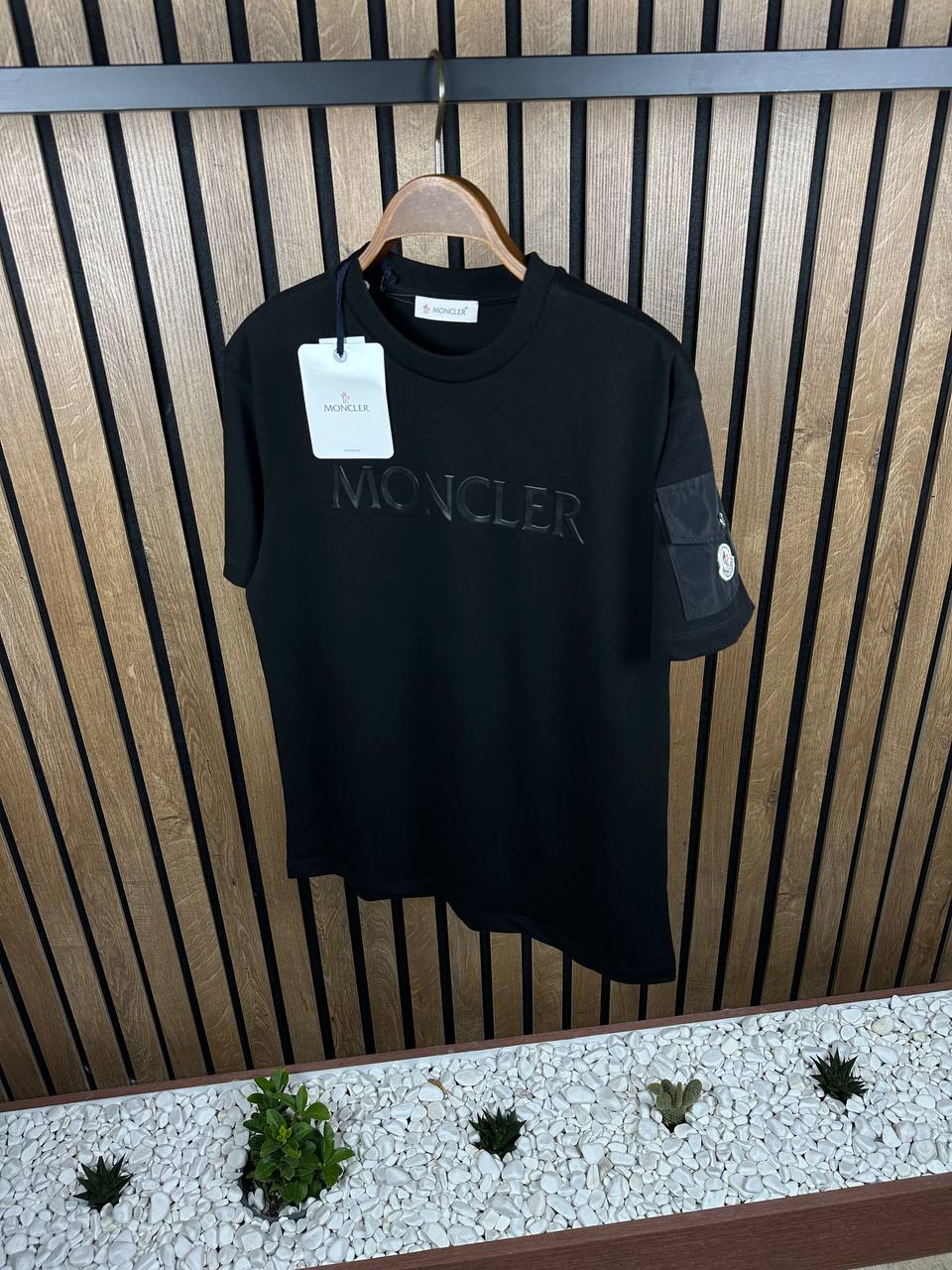 Moncler Shoulder Pocket Tshirt For Men