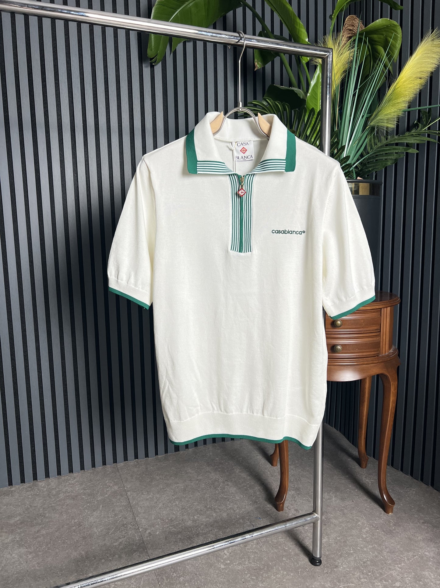 Knit Tennis Polo Shirt For Men