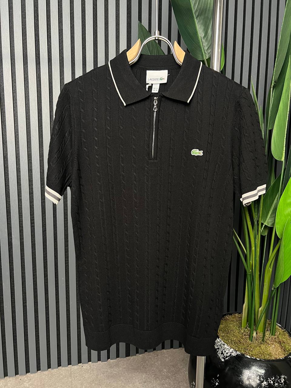 Lacoste Half-Zip Polo Tshirt For Men