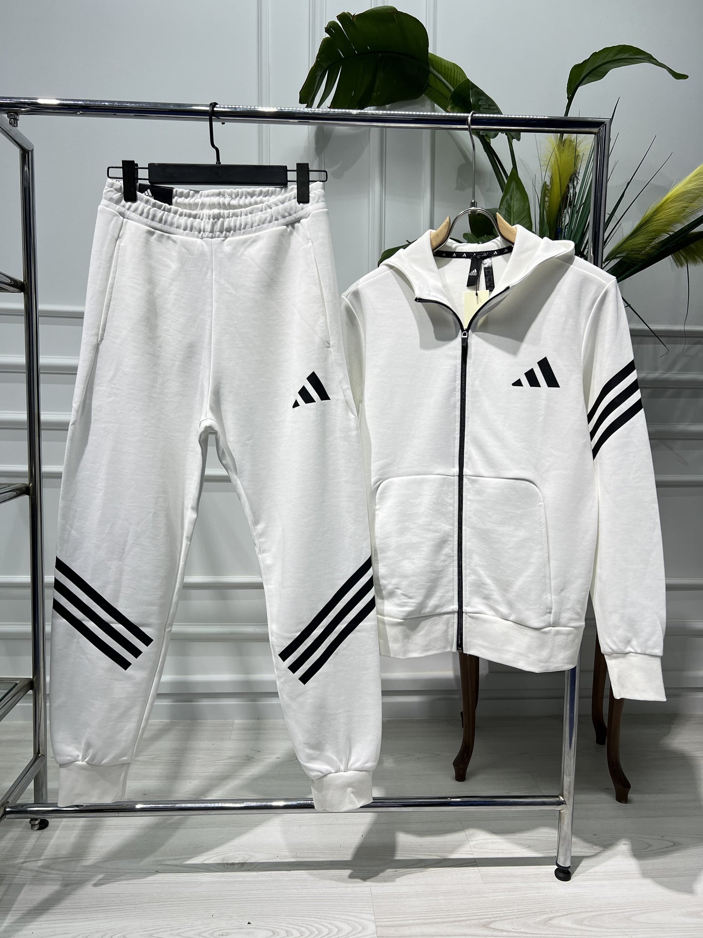 Adidas Full-Zip Hooded Set For Men