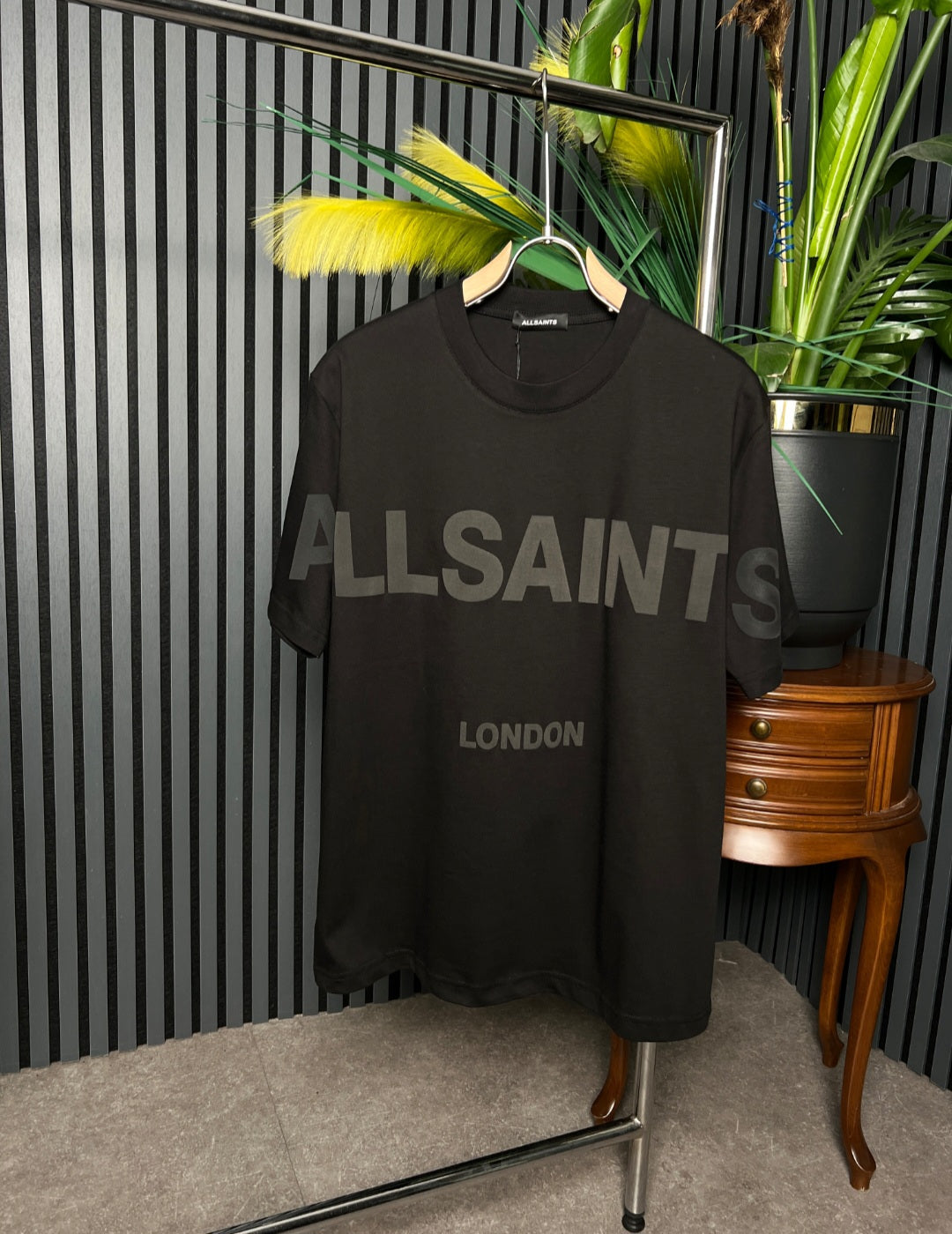 AllSaints Logo Printed Relaxed-Fit Tshirt For Men