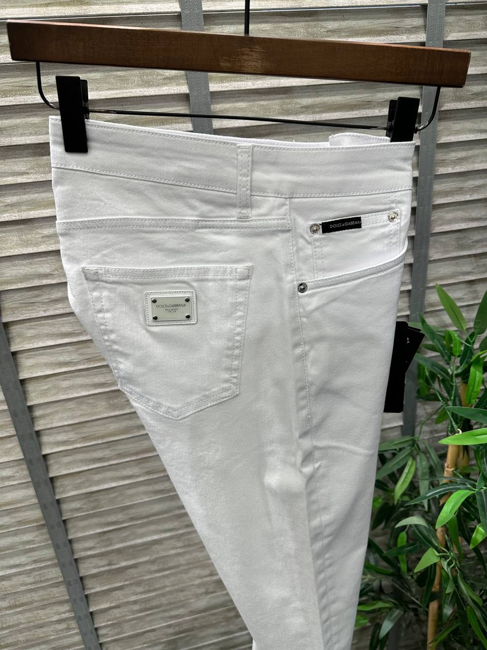 Dolce&Gabbana White Jeans For Men