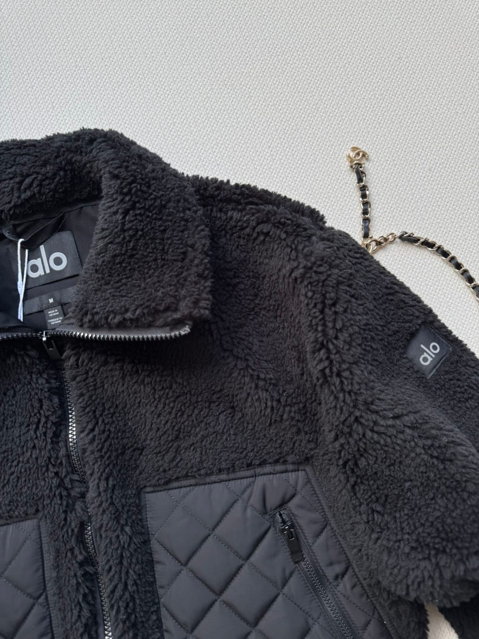 Sherpa Edge Bomber Jacket for Women
