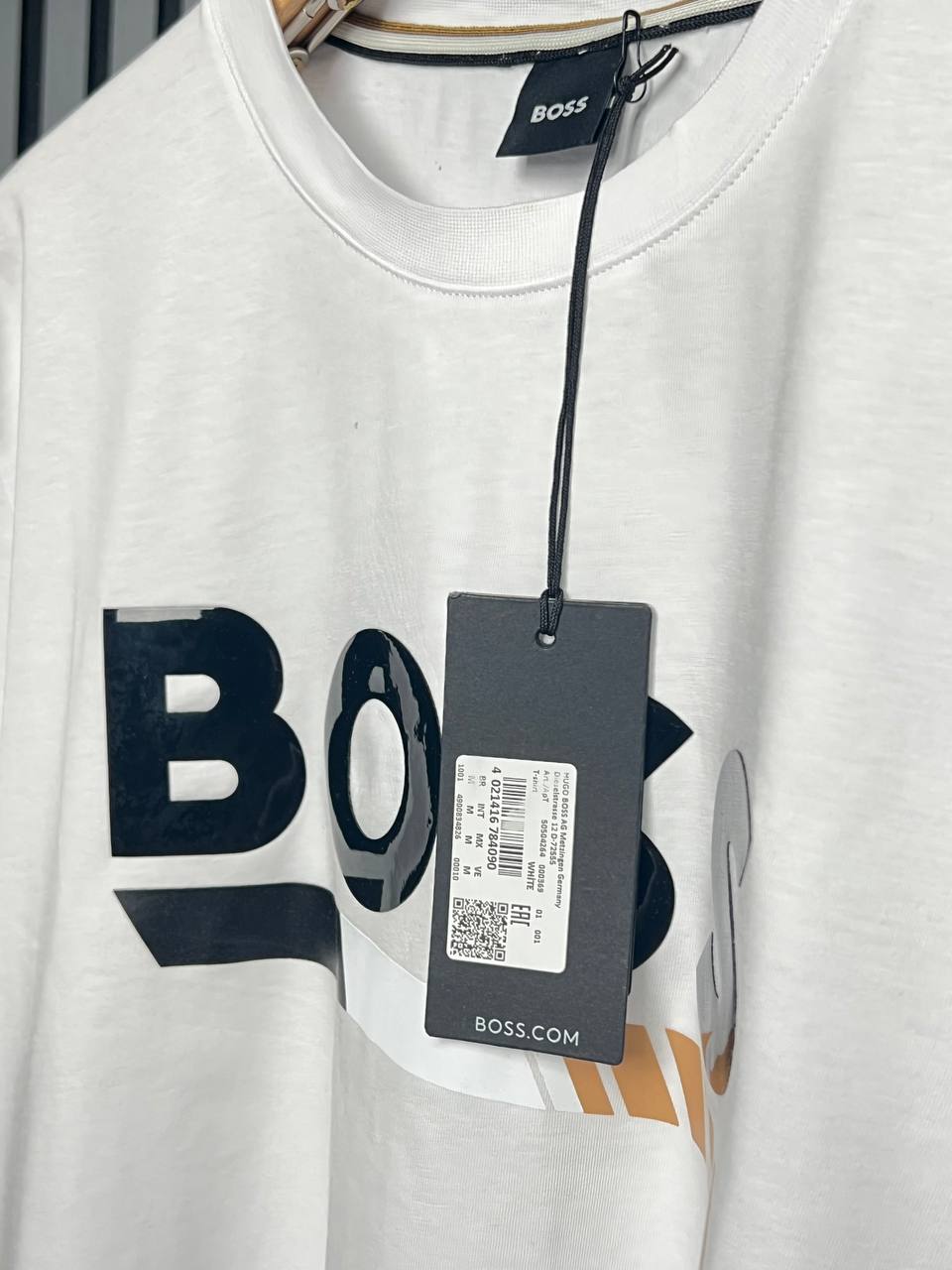 BOSS Logo Black Tshirt For Men
