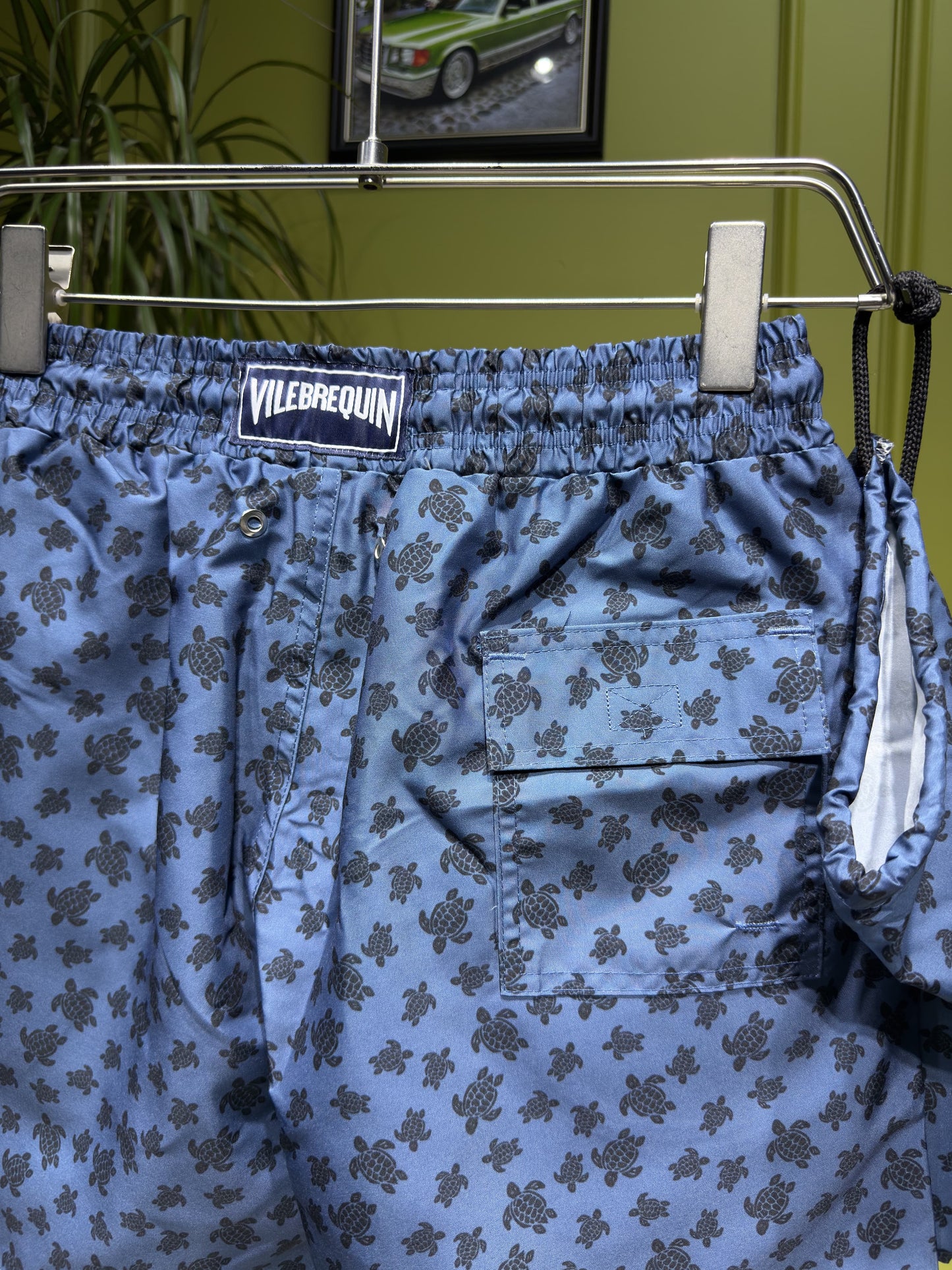 Vilebrequin Dark Blue Swim Short For Men