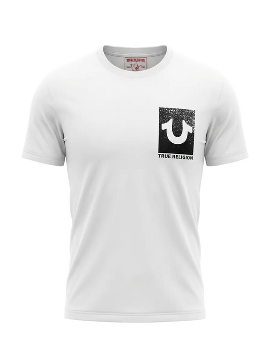 True Religion White Tshirt For Men