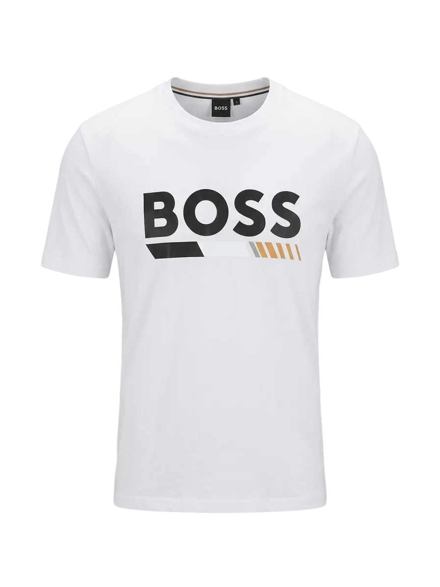 BOSS Logo Black Tshirt For Men