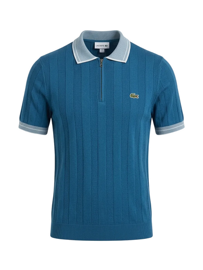 Lacoste Half-Zip Polo Tshirt For Men