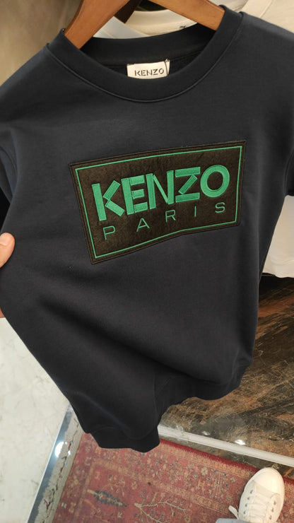 Kenzo Dark Blue Sweatshirt For Men