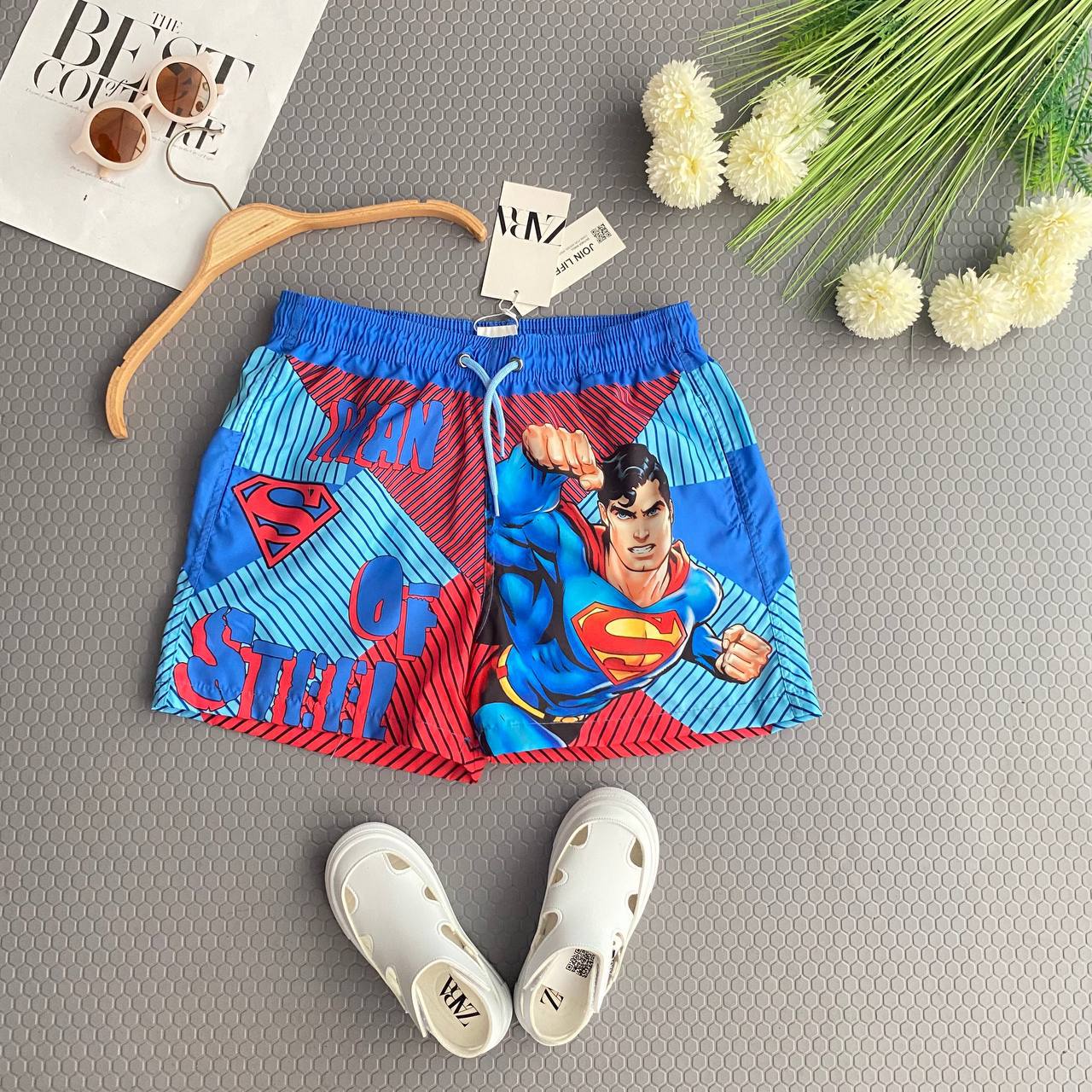 Zara Superman Swimshort For Kids