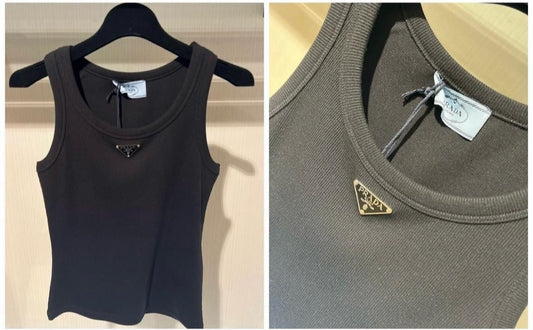 Prada Black Tank Top For Women