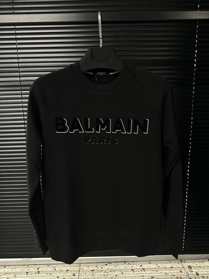 Chamois Logo Black Sweatshirt For Men