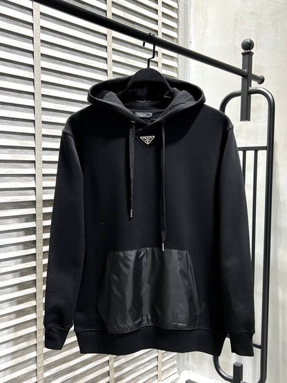 Prada Black Hoodie For Men