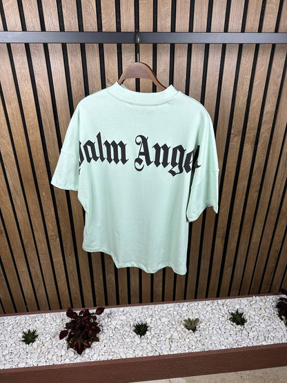 Palm Angels Mint Green Oversized Tshirt Unisex