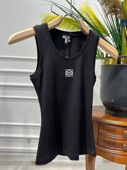 Anagram Embroidered Logo Tank Top For Women