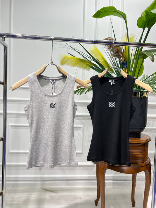 Anagram Embroidered Logo Tank Top For Women
