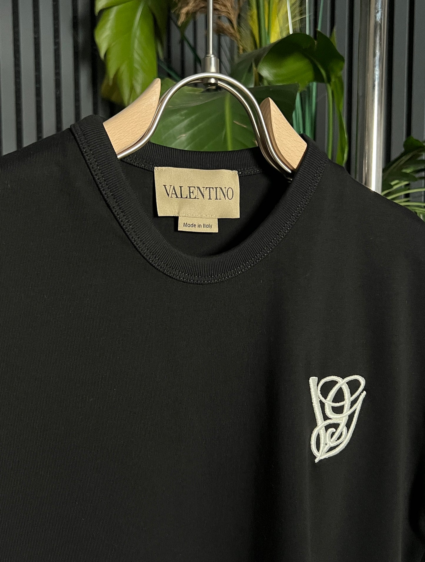 Vg Patch Black Tshirt For Men
