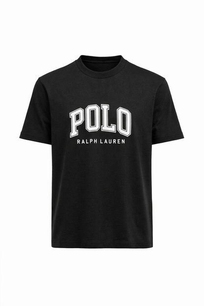Polo Ralph Lauren Printed Logo Black Tshirt