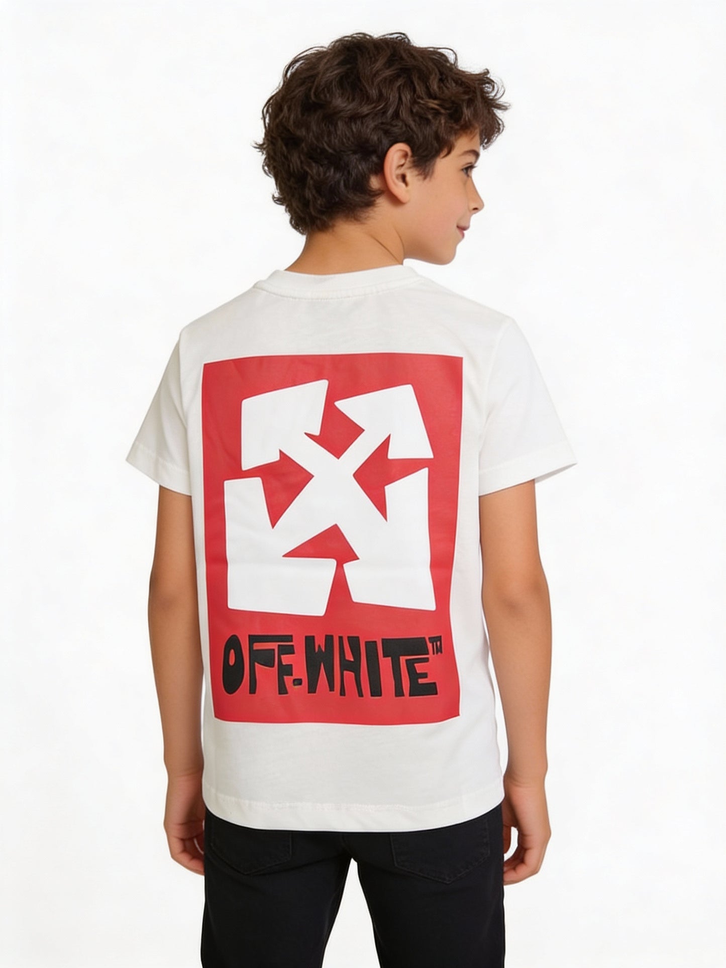 Offwhite Tshirt For Kids