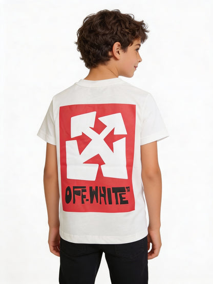 Offwhite Tshirt For Kids
