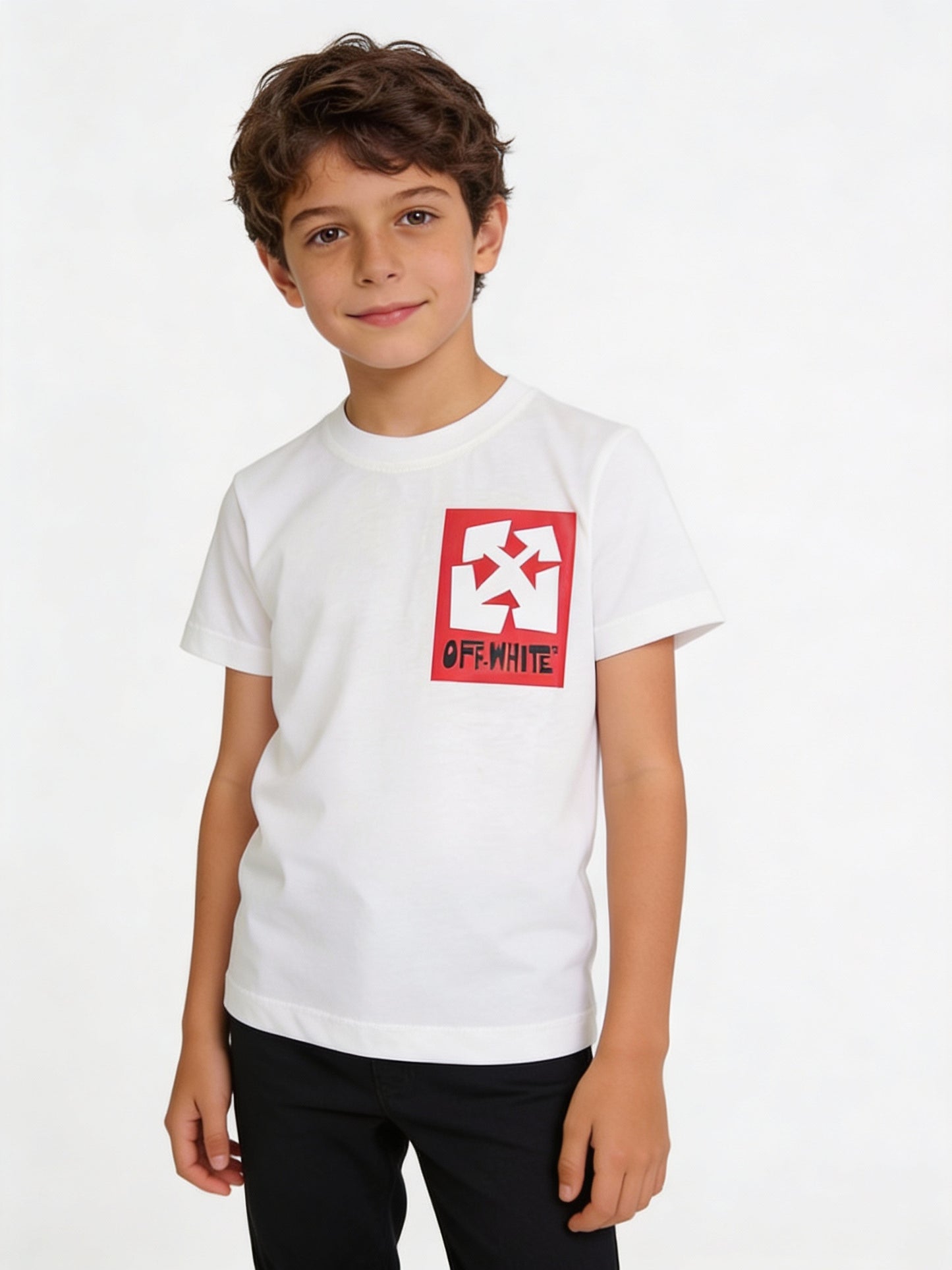 Offwhite Tshirt For Kids