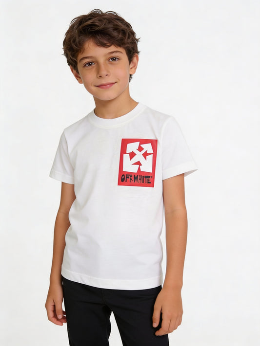 Offwhite Tshirt For Kids