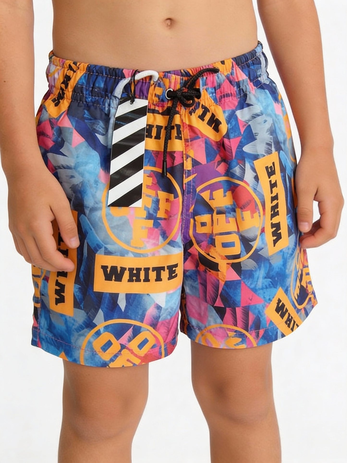 Off-White Swim Short For Kids