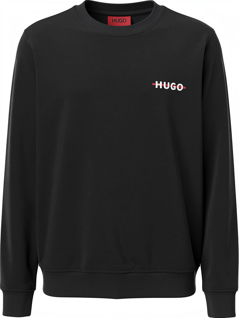 HUGO Rubber Logo Slimfit Sweatshirt For Men