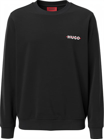 HUGO Rubber Logo Slimfit Sweatshirt For Men