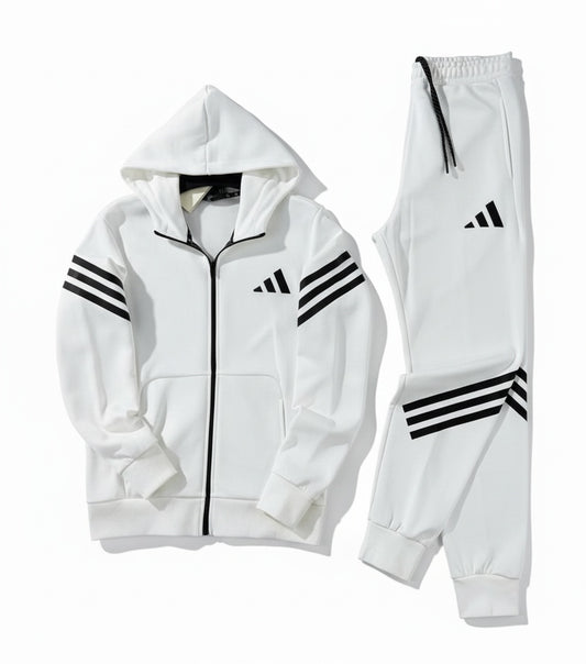 Adidas Full-Zip Hooded Set For Men