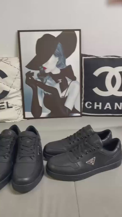 Prada Downtown Lace-Up Sneakers