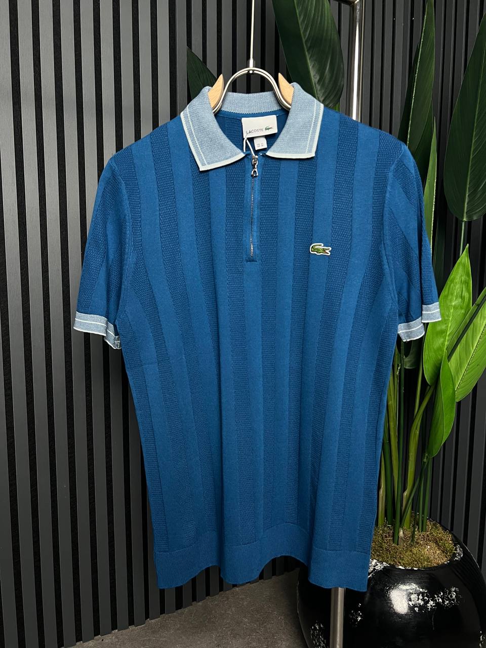 Lacoste Half-Zip Polo Tshirt For Men