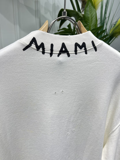 Palm Angels dirty/cutting sweatshirt for men