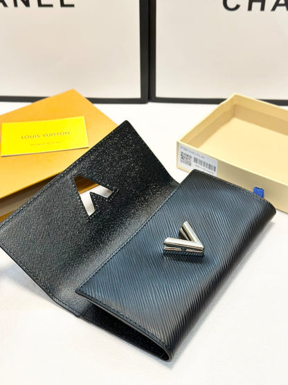 LV Black Wallet