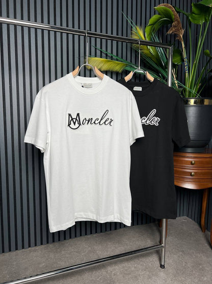 Moncler Embroidered Logo Tshirt For Men