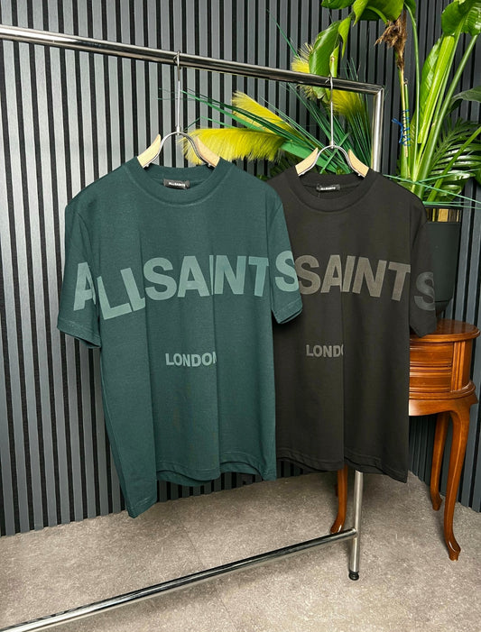 AllSaints Logo Printed Relaxed-Fit Tshirt For Men
