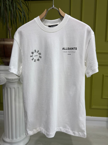 Allsaints Kindred White Tshirt For Men