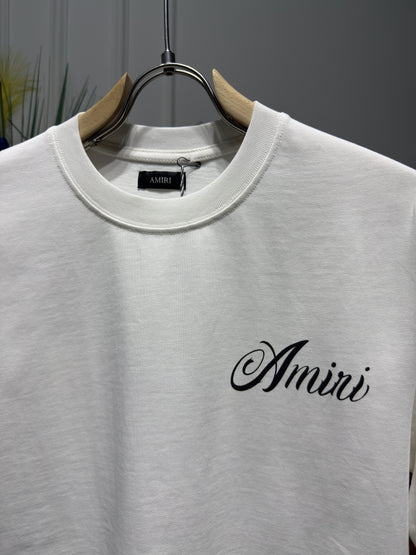 Amiri Mountain Tee White Tshirt For Men