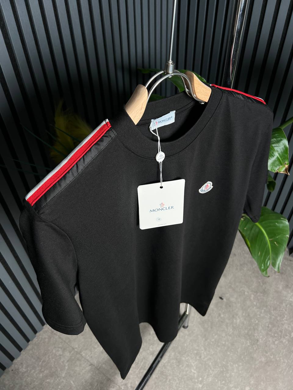 Moncler Black Tshirt For Men