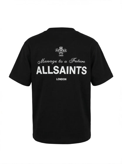 Allsaints Black Relaxed fit Tshirt for Men